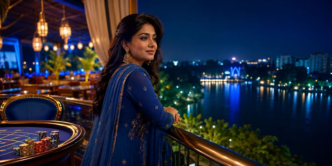 চট্টগ্রামে সালোয়ার কামিজ পরা নারী মোবাইলে লটারি টিকিট কিনছেন